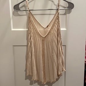 Free people sparkly top